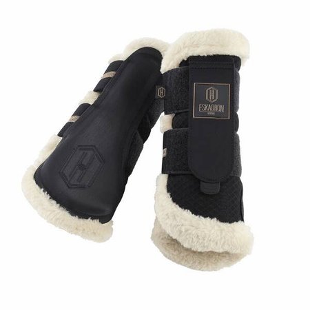 Ochraniacze Mesh FauxFur black ESKADRON