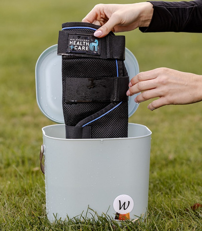 Ochraniacze terapeutyczne L black  WALDHAUSEN