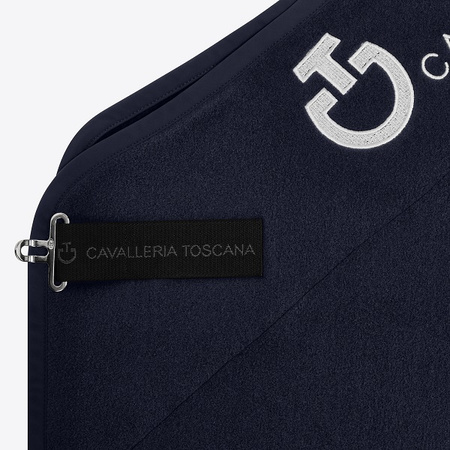 Derka polarowa LOGO FLEECE navy CAVALLERIA TOSCANA
