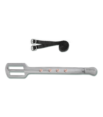 Ostrogi damskie Crystal rose gold 20mm WALDHAUSEN