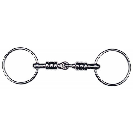 Wędzidło z rolkami 1xłamane FEELING