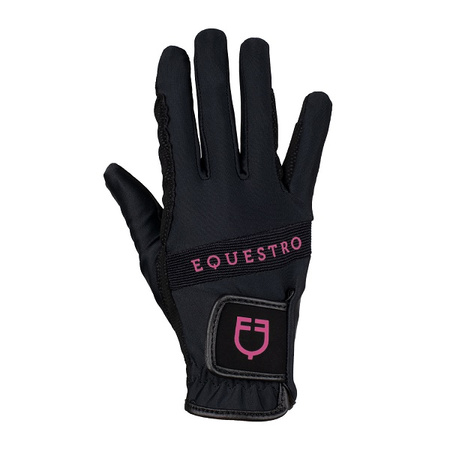 Rękawiczki MULTI black/fuchsia EQUESTRO
