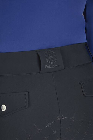 Bryczesy damskie black M ESKADRON