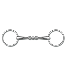 Wędzidło zwykłe 2xłamane16,5cm WALDHAUSEN