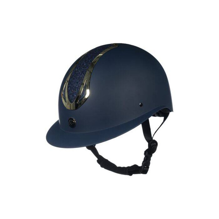 Kask ILLUSION navy/gold L HKM