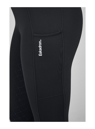 Legginsy damskie FLEX CORE black ESKADRON