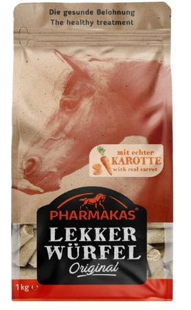 Smaczki dla koni CARROT 1kg PHARMAKAS