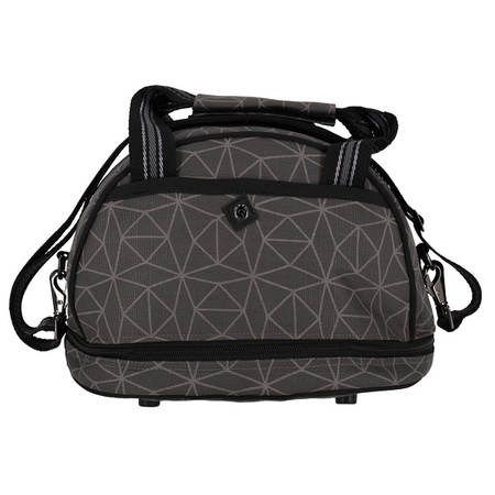 Torba na kask grey reflective QHP