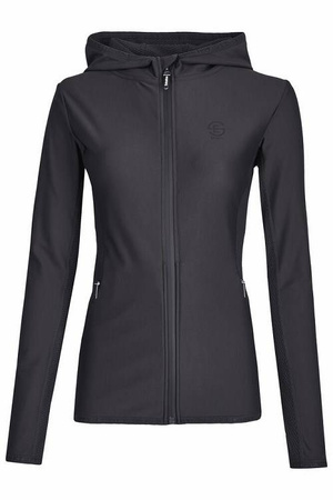 Bluza damska ZIP HOOD deepgrey ESKADRON