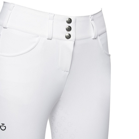 Bryczesy damskie HW Full Grip white C.TOSCANA