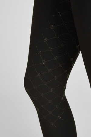 Legginsy zimowe damskie COSY black ESKADRON