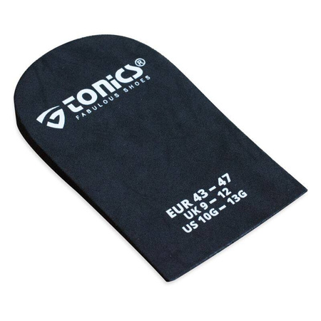 Podpiętki do obuwia 43-47 black TONICS