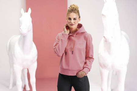 Bluza damska z kapturem 4286 peach bl. PIKEUR