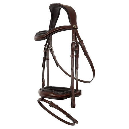 Ogłowie Luton oak/silver Full BR