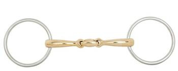 Wędzidło zwykłe 2xłamane s.contact BR