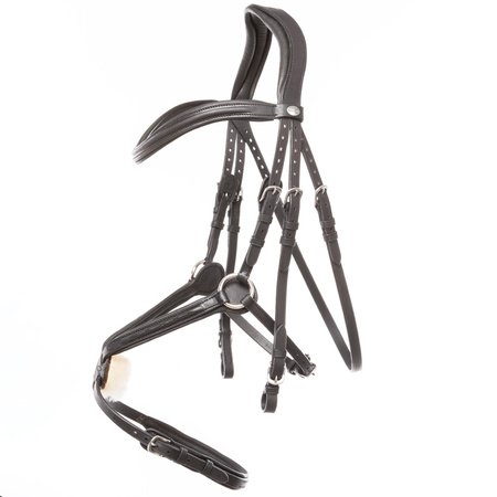 Ogłowie meksykańskie EVERADO FULL black KAVALKADE