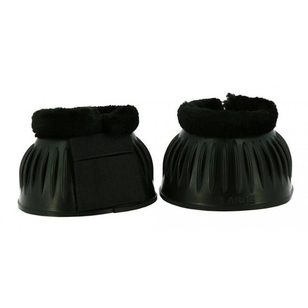 Kalosze gumowe z futrem black EKKIA