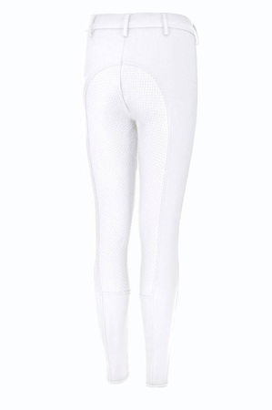 Bryczesy młodz. LucindaGirlGrip white PIKEUR
