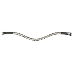 Naczółek Floretta black/white X- FULL KAVALKADE