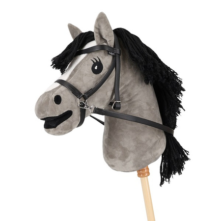 Ogłowie do HOBBY HORSE black QHP