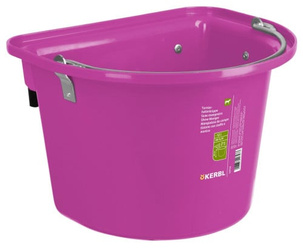 Żłób 12l przenośny z zaw. i pał. pink KERBL