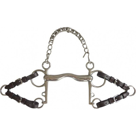 Łączniki  do pelhamu brown EKKIA