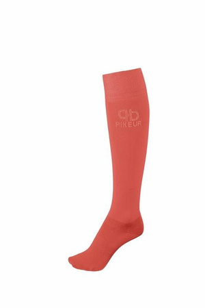 Skarpetki jeździeckie SELECT.cor.red PIKEUR