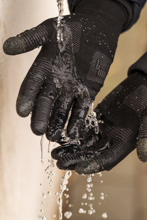 Rękawiczki Naromi Winter black ROECKL