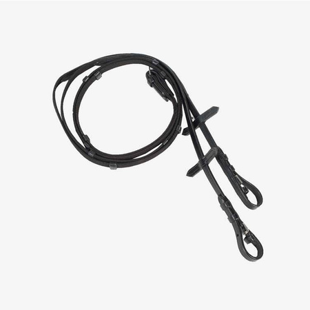 Wodze ujeżdżeniowe 15mm black FULL HORZE