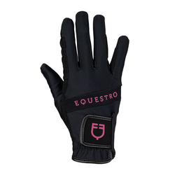 Rękawiczki MULTI black/fuchsia EQUESTRO