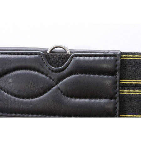 Popręg Softleder Comfort black KAVALKADE