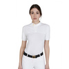 Koszulka damska konk. BUTTONS white EQUESTRO