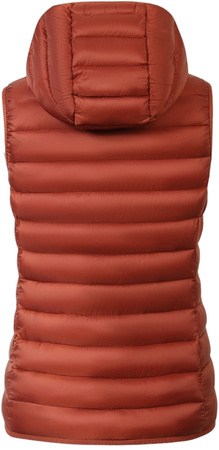 Kamizelka damska pikowana rust COVALLIERO