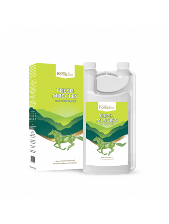 Odkwaszacz dla koni FRESH MUSCLES 1l HORSELINEPRO