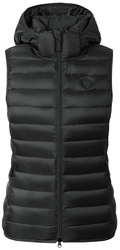 Kamizelka damska pikowana black COVALLIERO