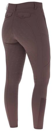 Bryczesy ocieplane damskie coffee 34 COVALLIERO