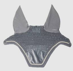 Nauszniki WellingtonBVelvet FULL grey KENTUCKY