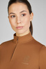 Bluzka damska HALF ZIP almond ESKADRON