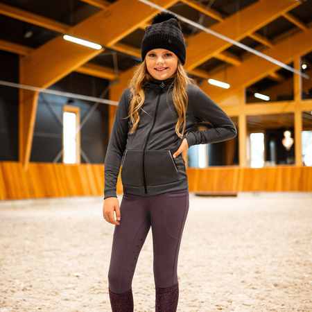 Legginsy ocieplane Junior Fayen violet QHP
