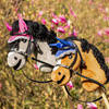 Ogłowie do HOBBY HORSE black QHP