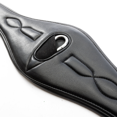 Popręg Softleder Comfort black KAVALKADE