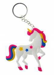 Brelok JEDNOROŻEC gumowy 9cm