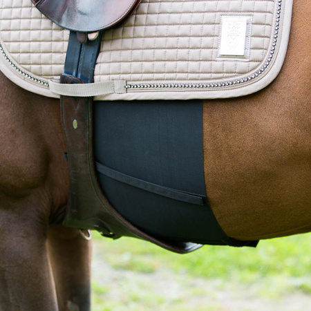 Pas przeciw otarciom od ostróg black PONY HORZE