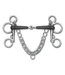 Wędzidło Pelham gumowy 1xłamany 13,5cm WALDHAUSEN