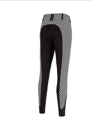 Bryczesy damskie Candela PRINT black PIKEUR