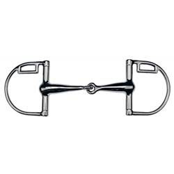 Wędzidło D puste 1xłamane 13,5cm FEELING