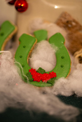 Pierniczek PODKOWA ŚWIĄTECZNA QueenElizabethHorse