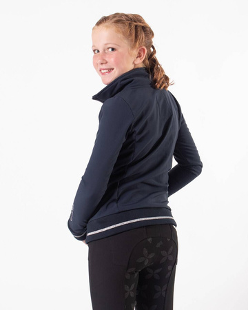 Bluza dziewczęca softs LIEKE Junior navy  QHP