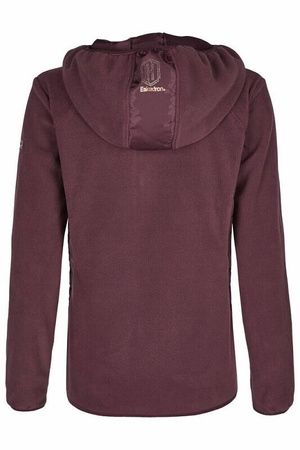 Bluza polarowa ZIP-HOOD cassis L ESKADRON