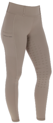 Legginsy damskie taupe COVALLIERO